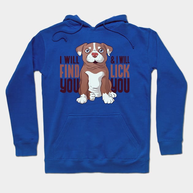 Pit bull puppy Hoodie by franbow